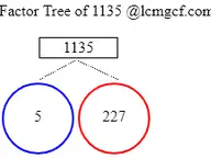 Factors of 1135