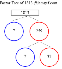 Factors of 1813